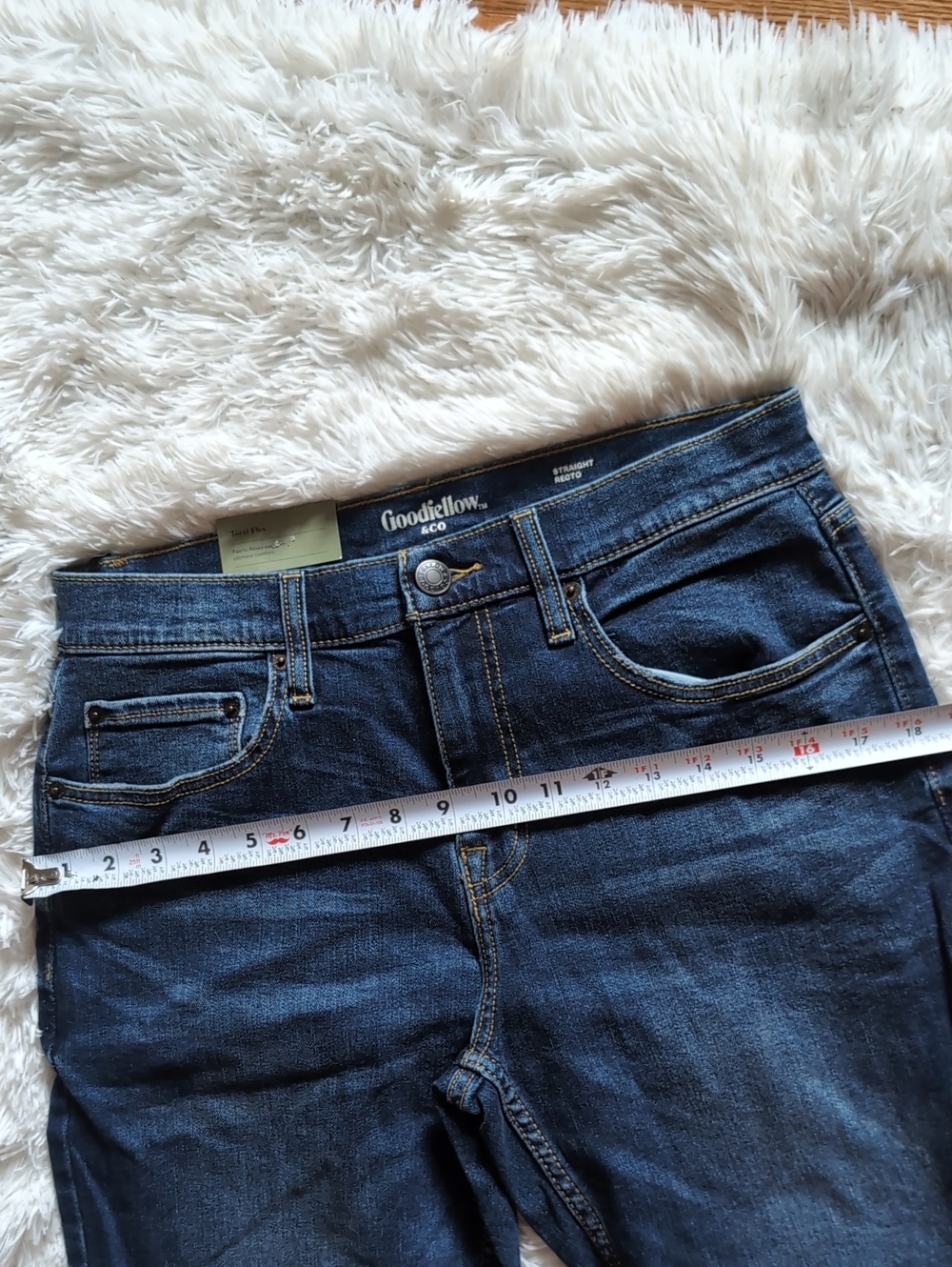 NWT Goodfellow & Co Blue Denim Straight Leg Flex Men's Jeans Size 30x32 - Picture 13 of 15